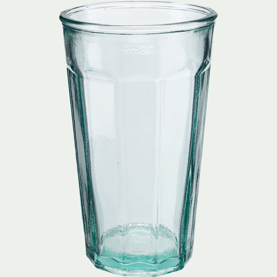 Gobelet haut en verre recyclé 50cl - transparent-AQUA