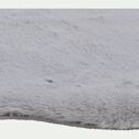 Tapis imitation fourrure - gris 60x90cm-JOUVE