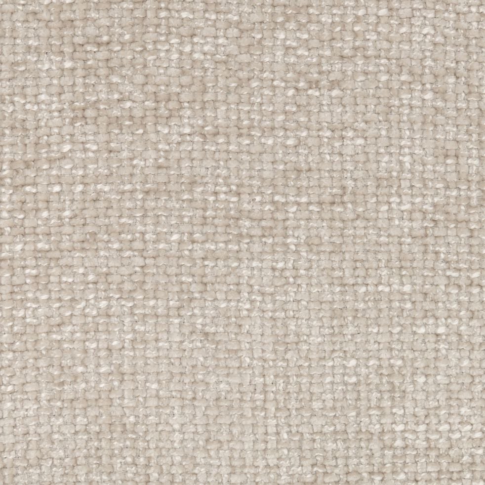 Fauteuil en tissu chenille - beige roucas-SCALO