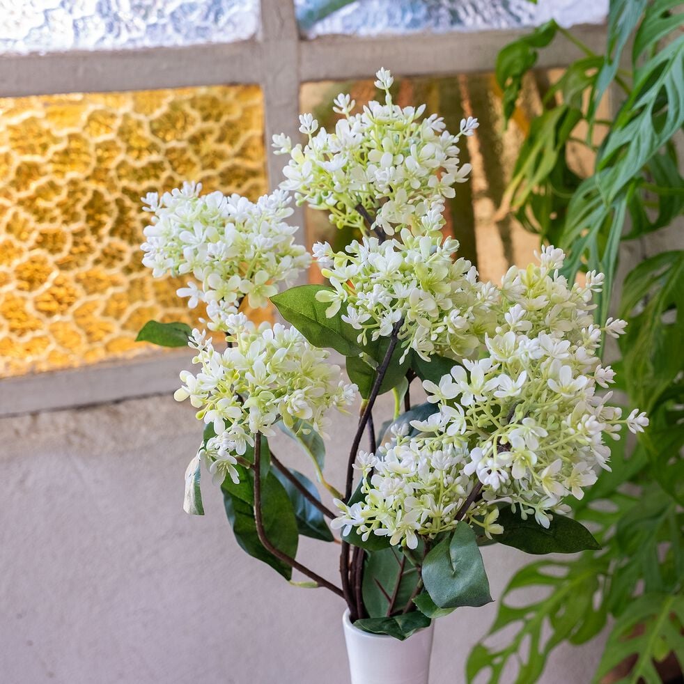 Fleurs de gaura artificielle - blanc H81cm-HEIMERI