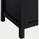 Meuble sous-vasque simple et 1 porte en bois de cèdre - L80cm-VALLAURIS