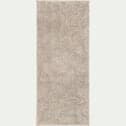 Tapis de bain rectangulaire antidérapant - beige roucas 50x120cm-PICUS