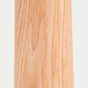 Pied de lampadaire en métal effet bois H157cm - bois clair-KONE
