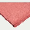 Drap de bain en coton peigné - rouge ricin 100x150cm-AZUR