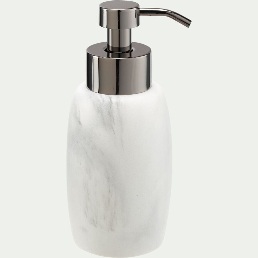 Distributeur de savon en polyrésine - blanc-PARROS