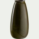 Vase en faïence D20xH41cm - vert-PUPI
