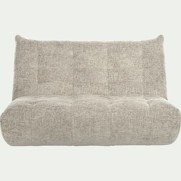 Canapé 3 places en tissu chenille - beige roucas-SCALO