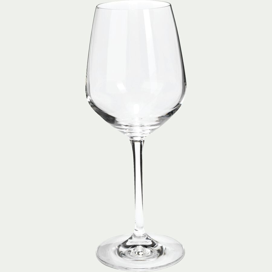 Coffret de 6 verres à vin en cristallin 26cl - transparent-SCENA