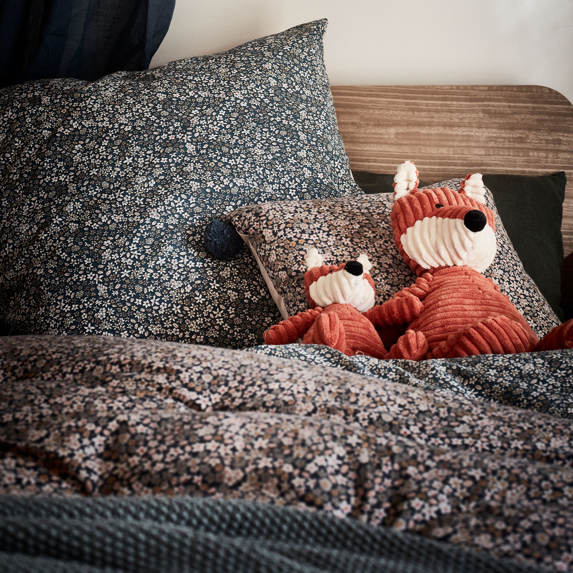 Housse de couette enfant 140x200cm et taie d'oreiller 63x63cm