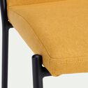 Chaise en tissu - bleu jaune argan-JASPER