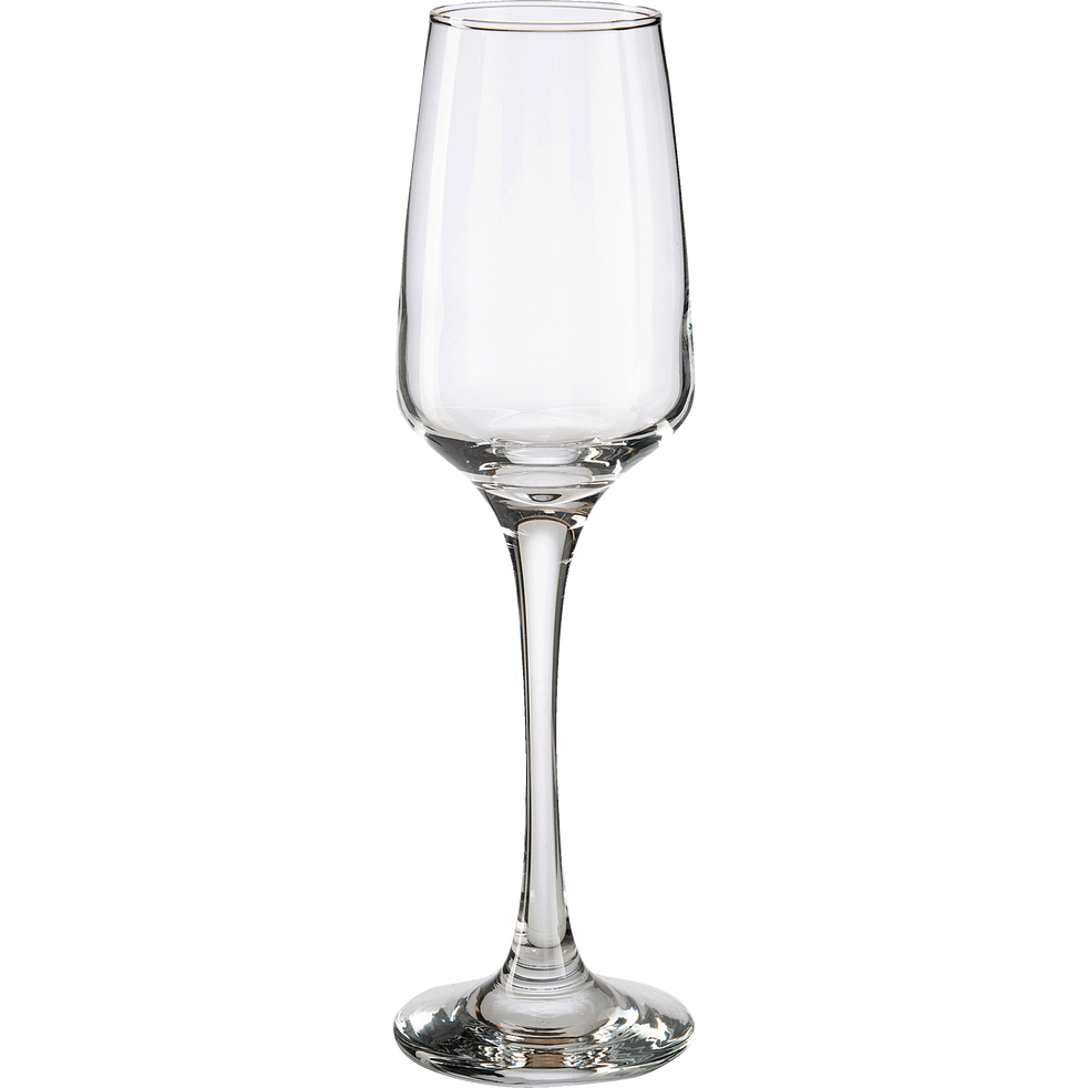 Coffret de flûtes à champagne en verre 23cl LAL flûtes à champagne