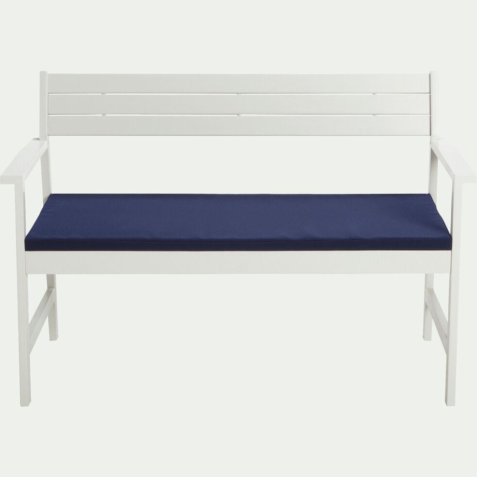 Banc De Jardin Blanc En Acacia Domino Chaise De Jardin Alinea