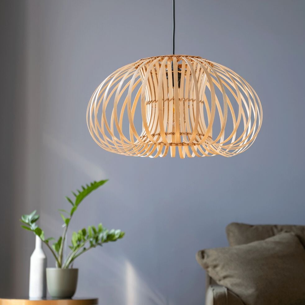 Suspension en bambou D50xH25cm FATSIA suspension et Suspension en bambou D50xH25cm FATSIA suspension et