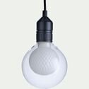 Ampoule LED globe double verre D12,4cm culot E27 - transparent-TWO