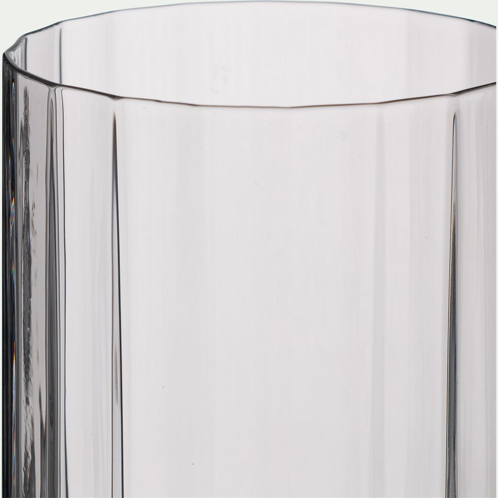 Coffret de 4 verres à pied tulipe en cristallin 28cl - transparent-BACH