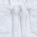 Peignoir en coton et polyester S/M - blanc optique-AZUR