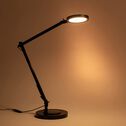 Lampe de bureau articulée en aluminium - noir H46,5cm-LANOS