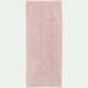 Tapis de bain chenille en polyester - rose rosa 50x120cm-PICUS