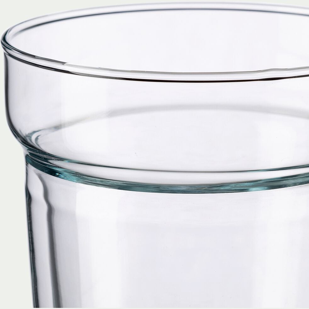 Lot de 2 tasses en verre borosilicate 30cl - transparent-ALCENE