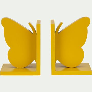 Presse Livre Forme Papillon Jaune Millepertuis Bibli Decoration A Poser Enfant Alinea