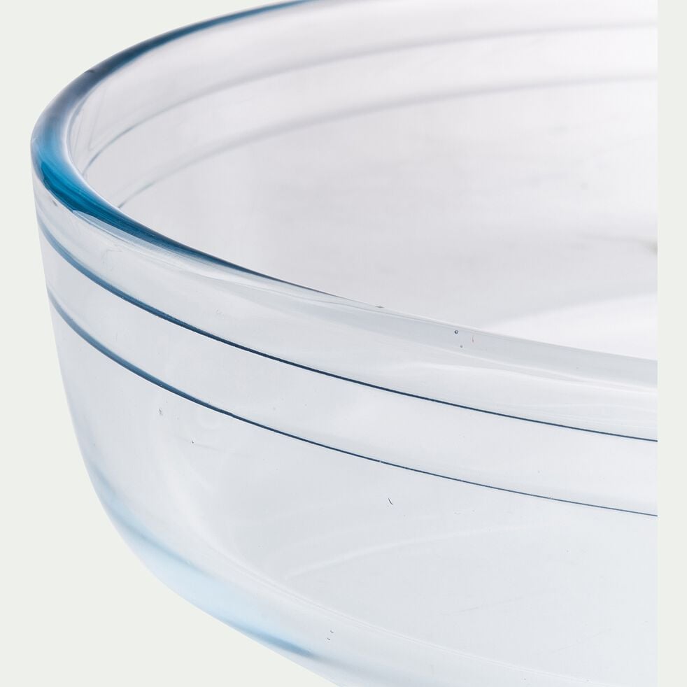 Plat ovale en verre borosilicate 35x24cm-AZET