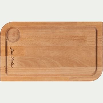 Planche à découper en bois de hêtre L39cm - bois clair-ROUSSARGUE