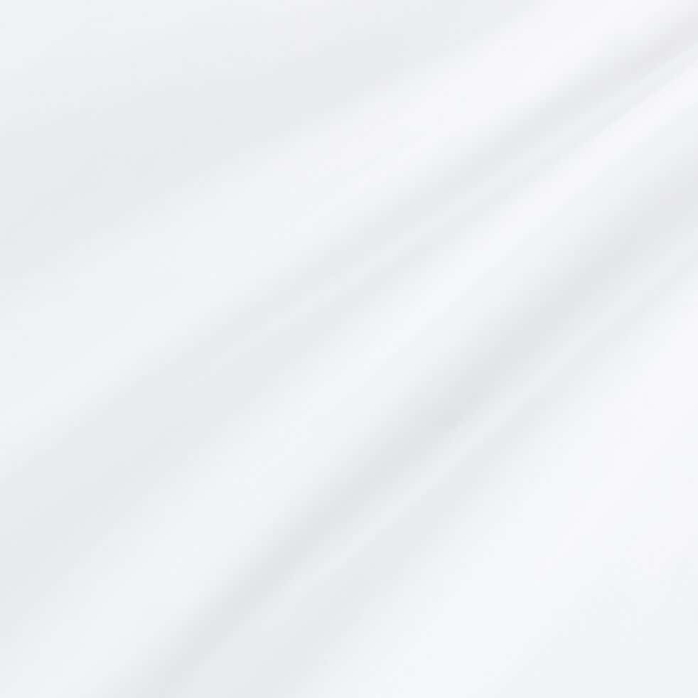 Housse de couette en percale de coton 240x220cm - blanc-BONSON