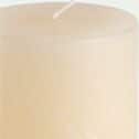 Bougie cylindrique - blanc H10cm-FIGUEIRA