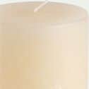 Bougie cylindrique - blanc H10cm-FIGUEIRA
