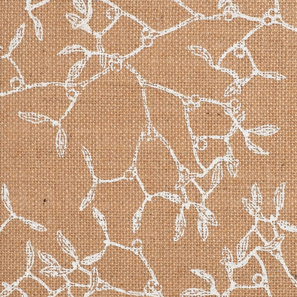 Lot de 4 sets de table motif gui en jute 30x45cm - naturel - UZES | alinea