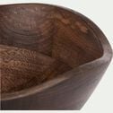Saladier en bois de manguier D25cm - marron-SILVA