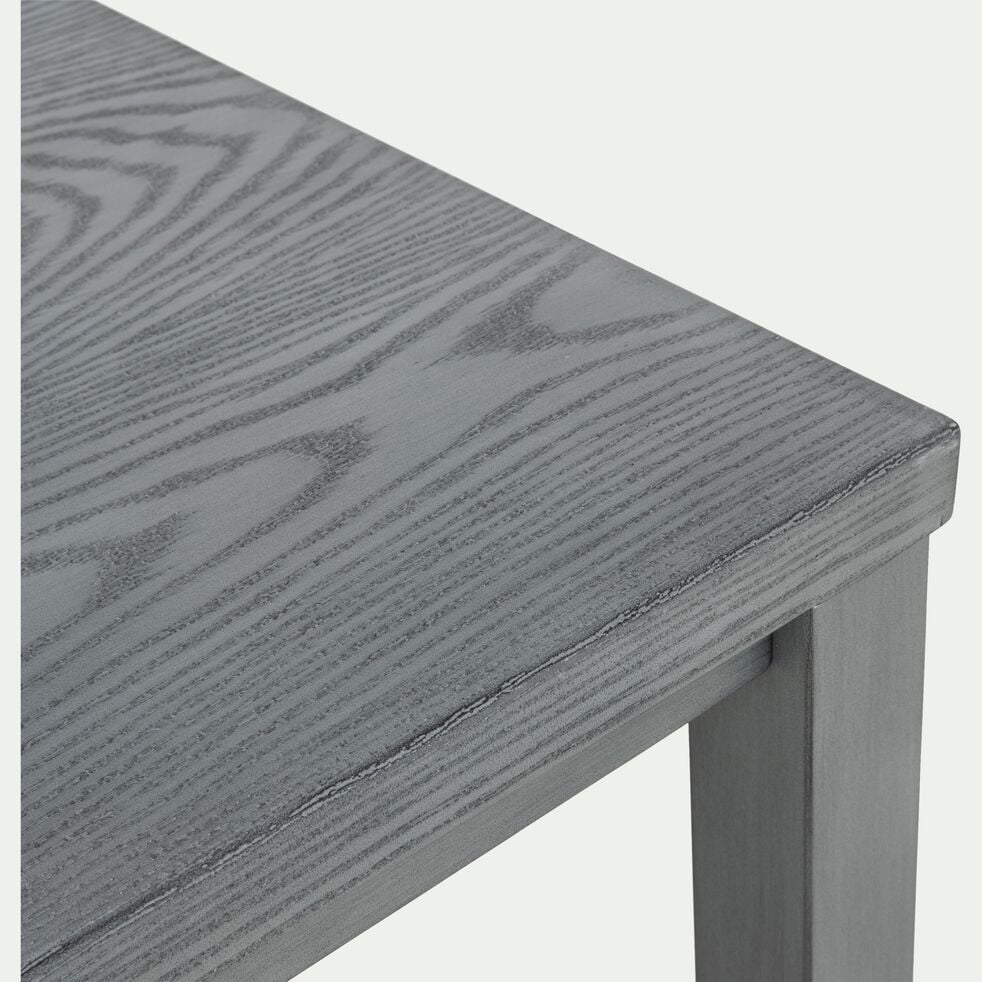 Table basse de jardin rectangulaire en aluminium - gris-CAGLIARI