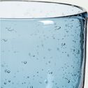 Gobelet en verre bullé 35cl - bleu-BULLA