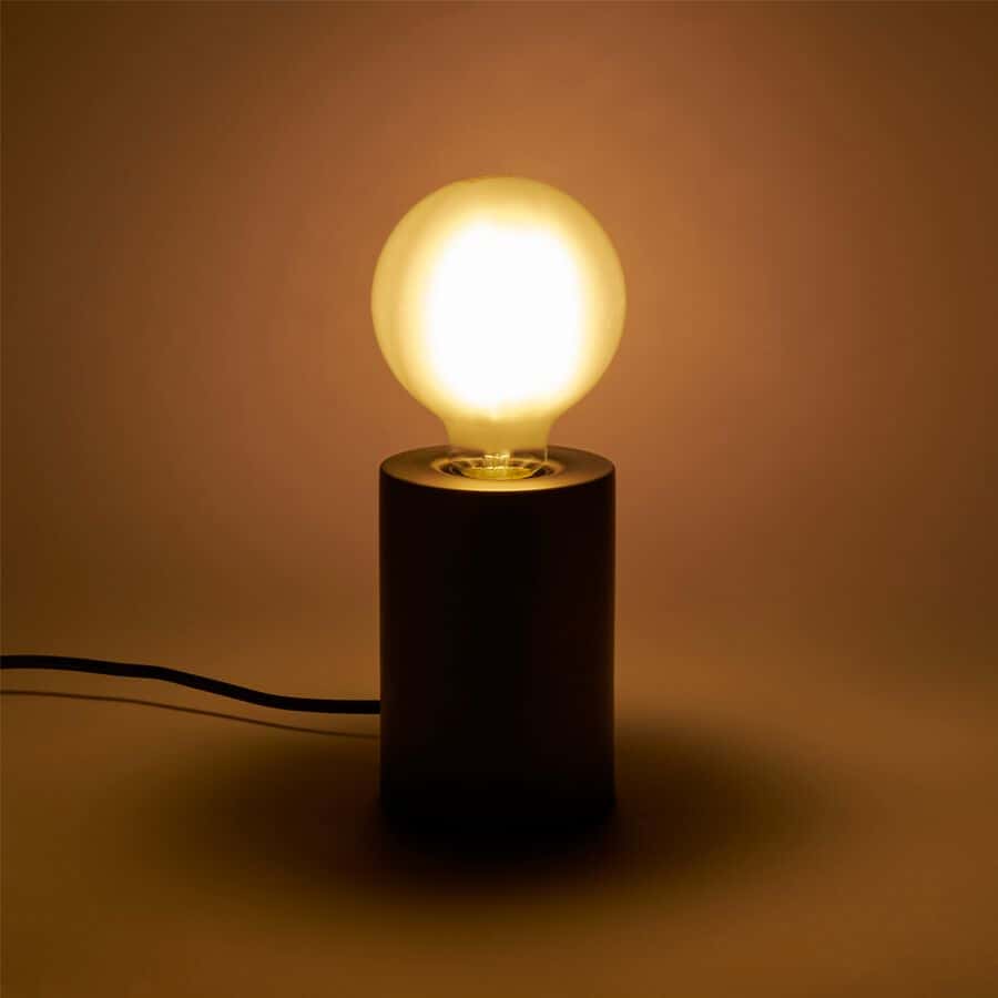 Ampoule LED globe 9,5cm culot E27 - blanc-GLOBE