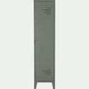 Armoire 1 porte en acier - vert cèdre H200cm-LOFTER