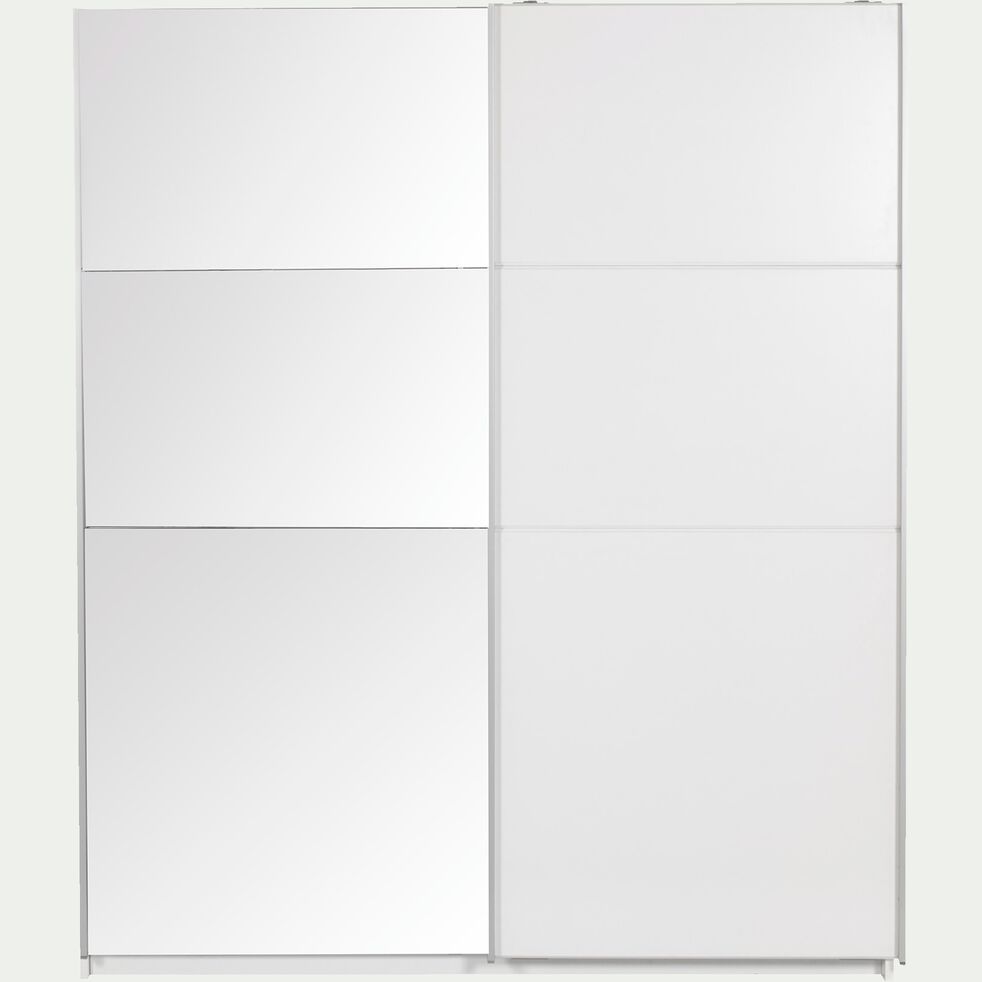 Armoire 2 Portes Coulissantes Blanc Slidy Armoire Alinea