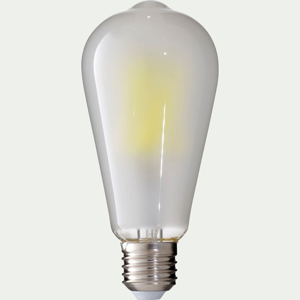 Ampoule poire D6,4cm culot E27 - blanc-FILY