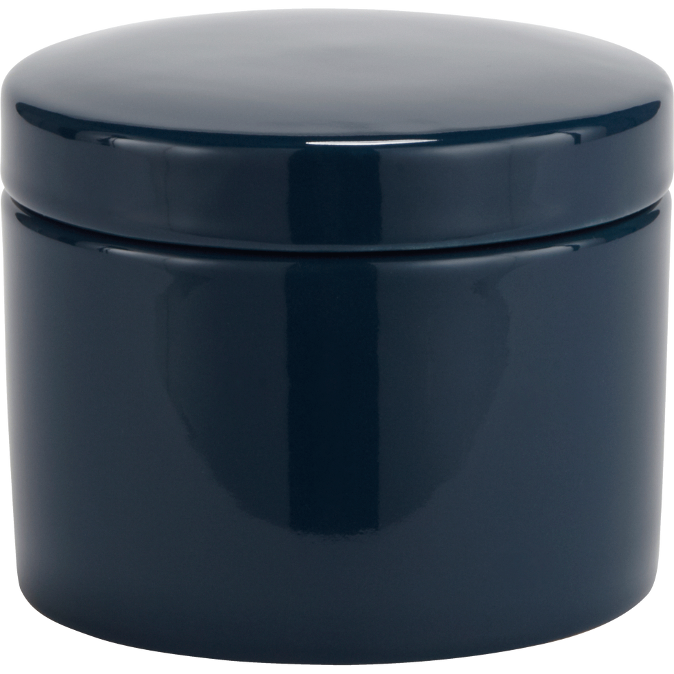 Pot à coton en grès Bleu PROSPER paniers et pots alinea