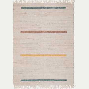 Tapis en jute et laine - multicolore 160x230cm-SURATE
