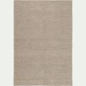 Tapis en laine et coton - gris clair 160x230cm-MAUSSANE