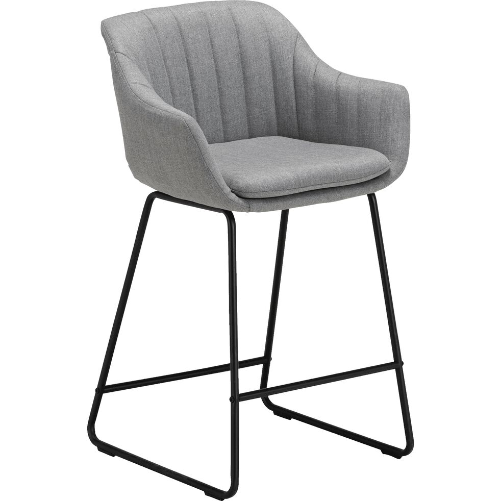 Chaise Haute En Tissu Gris Borie Olbia Chaise De Bar Alinea Chaise Haute En Tissu Gris Borie Olbia Chaise De Bar Alinea