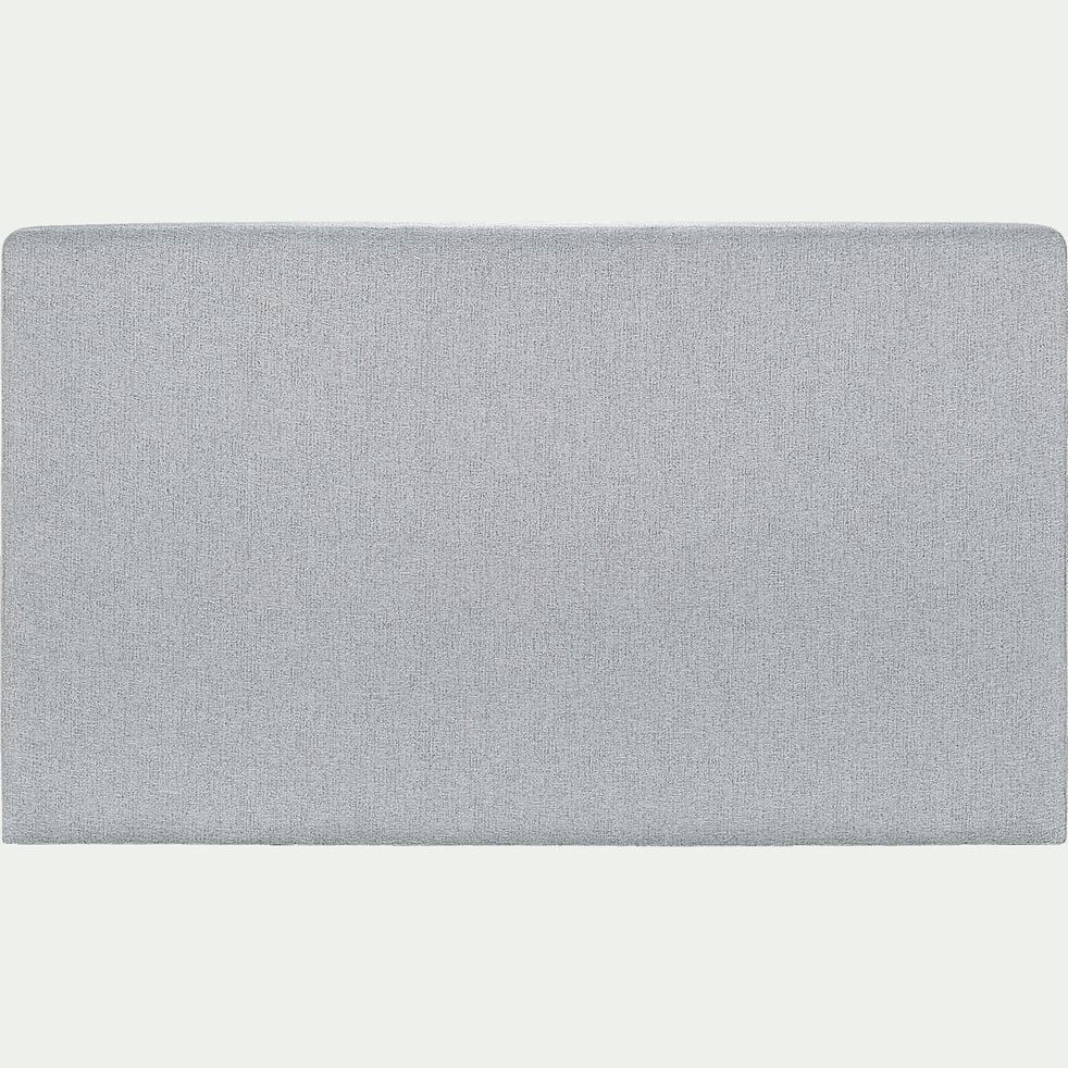 Tête de lit droite en tissu L170cm -  gris clair-MELETTE
