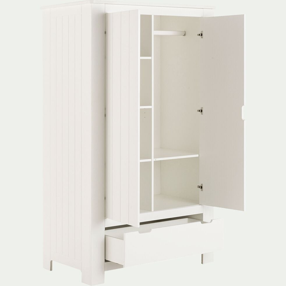 Armoire 2 Portes Et 1 Tiroir Chambre Enfant Blanc Pollux 104x185 Cm Armoire Enfant Alinea Armoire 2 Portes Et 1 Tiroir Chambre Enfant Blanc Pollux 104x185 Cm Armoire Enfant Alinea