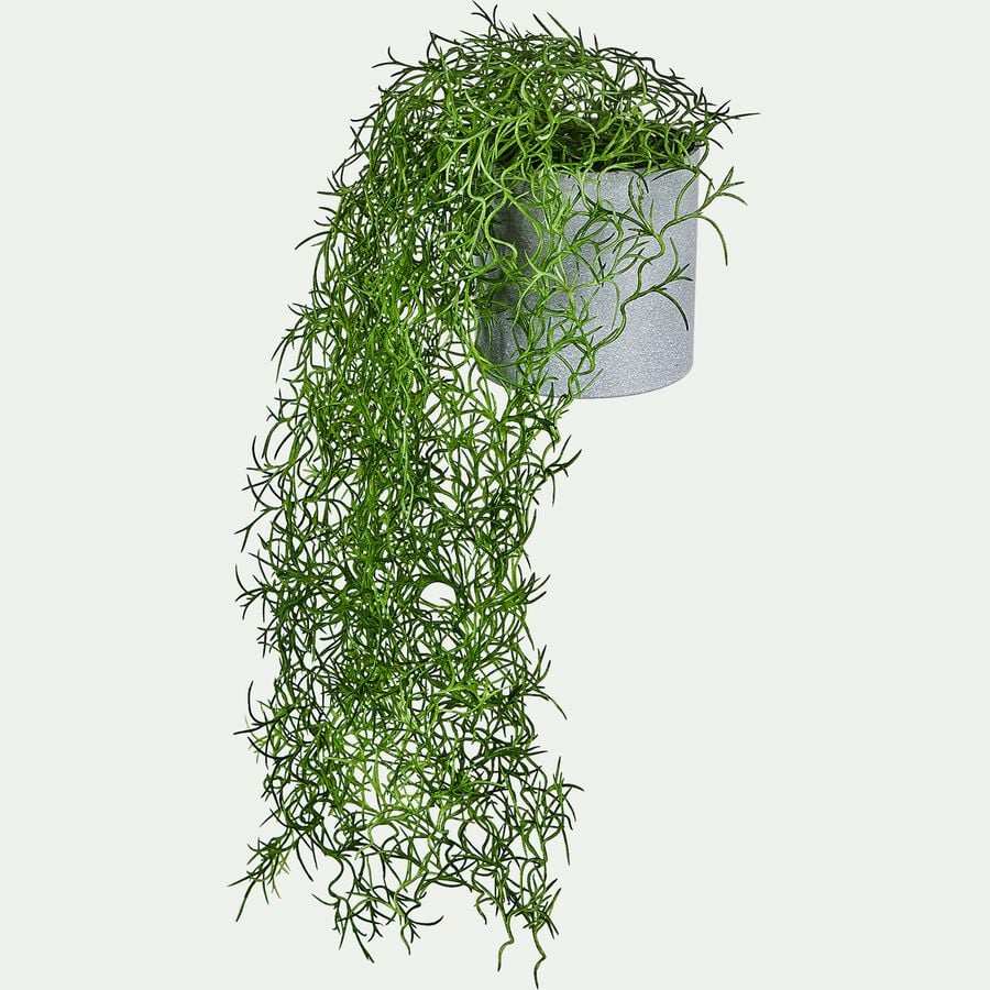 Plante tombante artificielle en pot - vert H81cm-PLANTE TOMBANTE