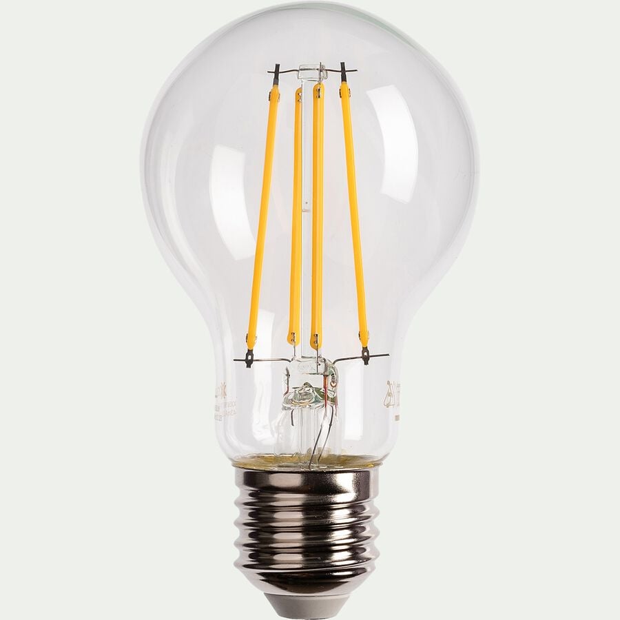 Ampoule LED standard luminosité moyenne E27 - blanc-A60