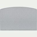 Tête de lit galbée en tissu - gris clair L170cm-CORTIOU