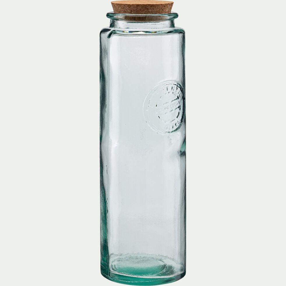 Bocal en verre recyclé 1,8L - transparent-AQUA