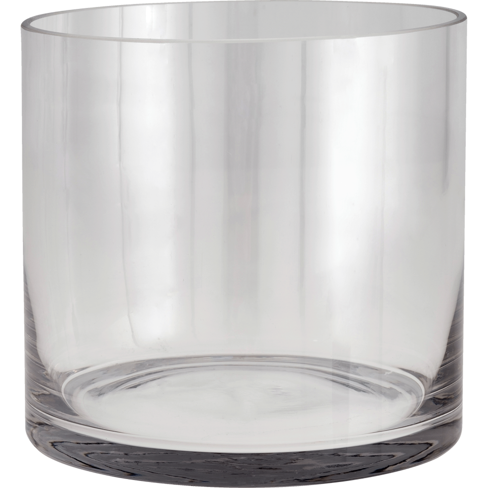 Vase en verre transparent H17cm SABBIA déco alinea