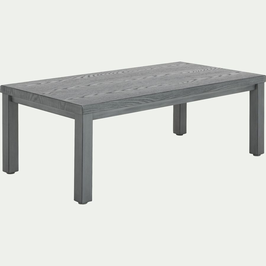 Table basse de jardin rectangulaire en aluminium - gris-CAGLIARI