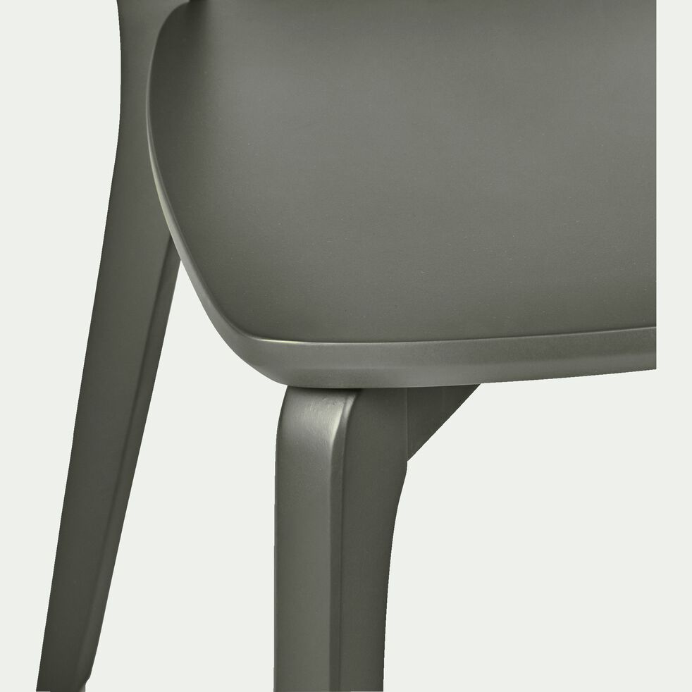 Chaise en bois - vert cèdre-SUZIE